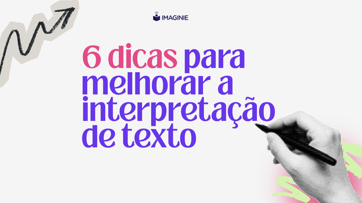 Capa do material de interpretação de texto