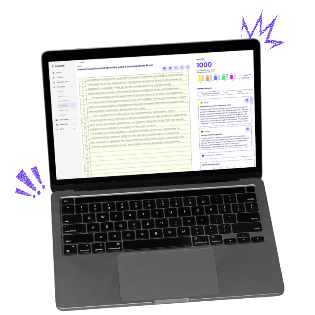 Painel da plataforma Imaginie em destaque