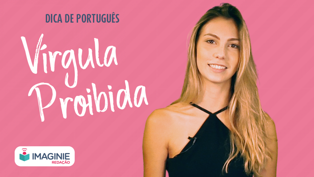 dica de português vírgula proibida